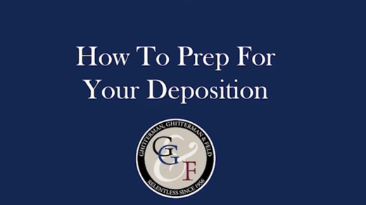 How should I prepare for my deposition?